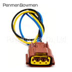 1 Set 3 Pin Car Coil TPS Throttle Position Throttle Governor Electrical Cable Connectors Wire Harness Plug 6098-0142 For Nissan