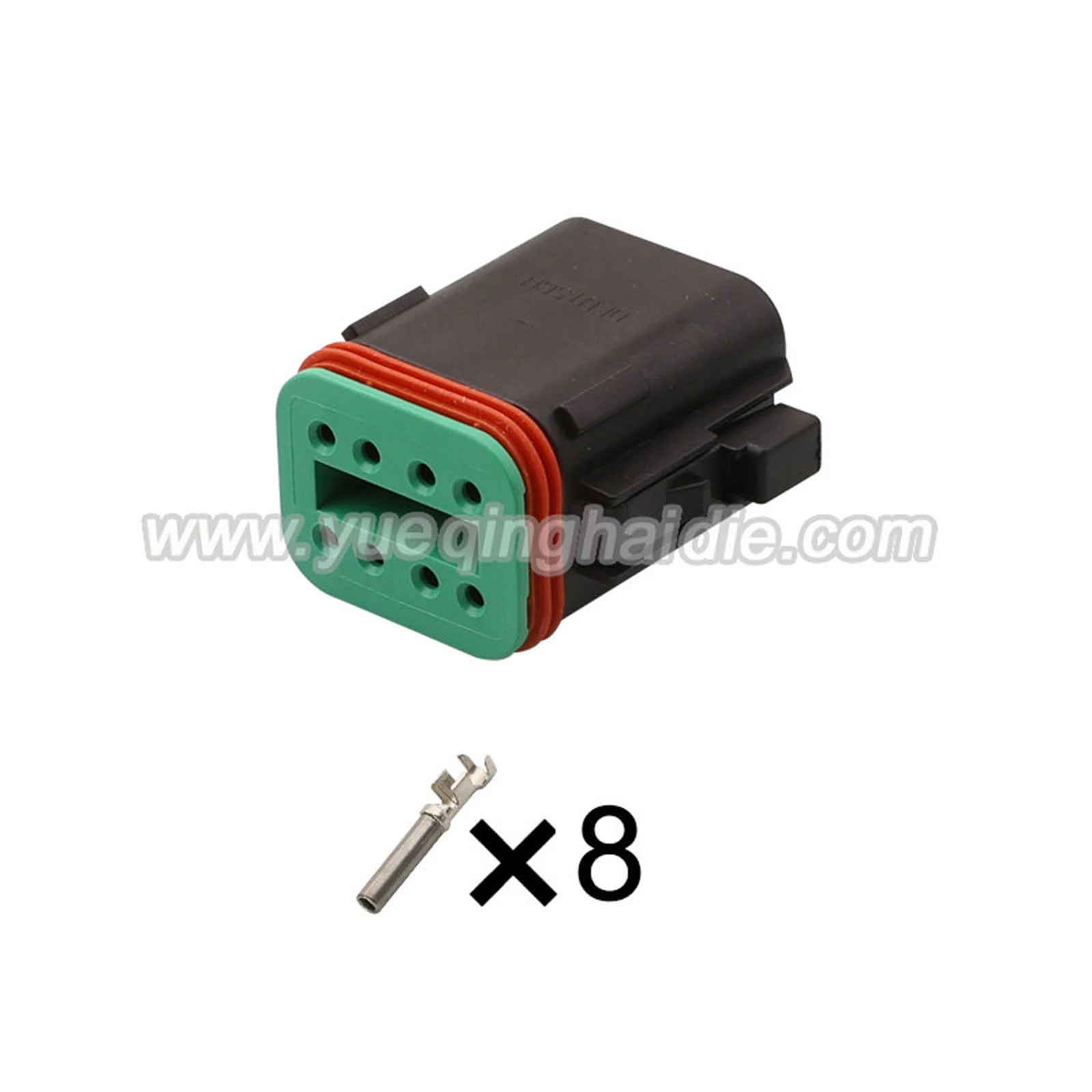 Deutsch DT 8Pin Connector Waterproof 1.6mm Auto Wire Harness Cable Plug DT04-8PA DT06-8SA DT04-08PA-E004 DT06-08SA-EP07