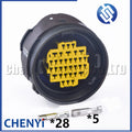 33 Pin automotive waterproof connector PCB ECU Car body door chassis wiring harness plug 33503444 For Peugeot 207 407 Citroen C5