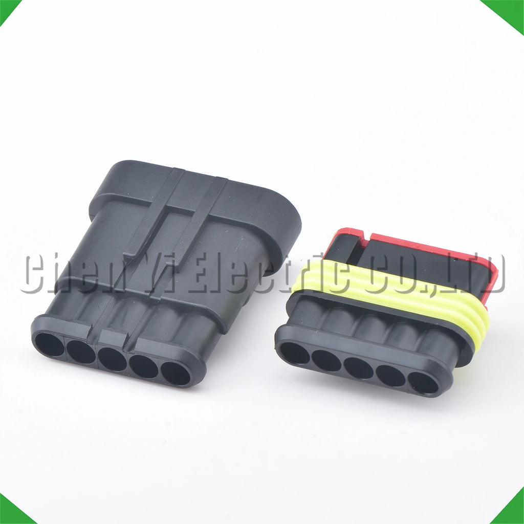 5-Pin Connector Automotive waterproof connector Black Accelerator pedal sensor