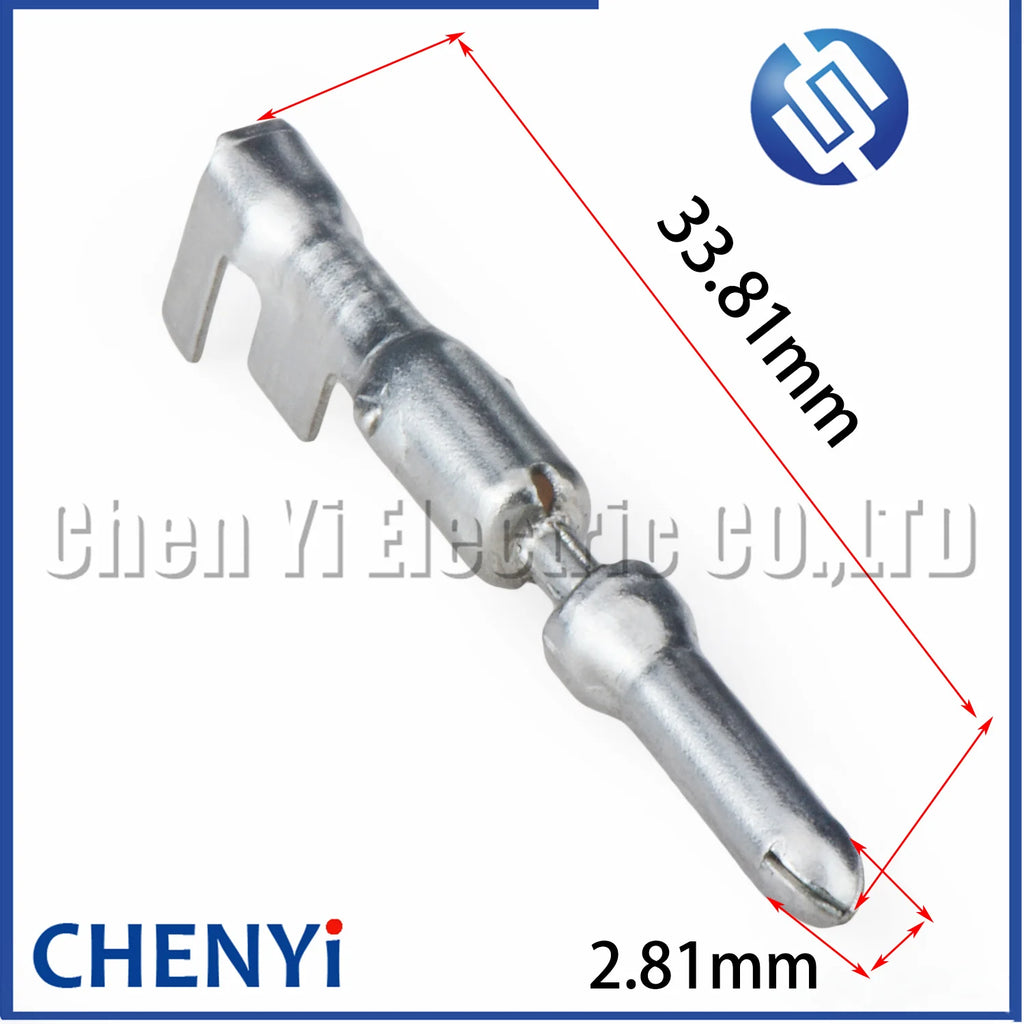 20 Pcs 2.8mm series auto wire female or male rotundity terminal elcetric connector crimp loose pins DJ224-2.8A 33230-0002