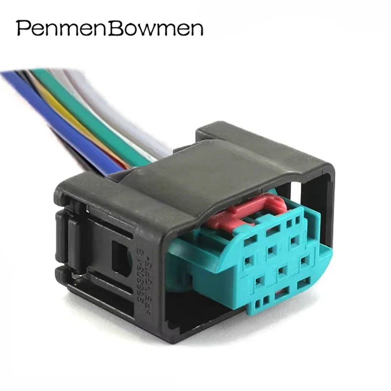 1 Set 6 Pin 1-967616-1 Auto Throttle Valve Sensor Accelerator Pedal Electrical Cable Connectors Wire Harness Plug