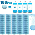 Car Windscreen Cleaner Effervescent Tablet Auto Solid Cleaner Universal Window Glass Washer Fluid Concentrated Solid Set Amagi