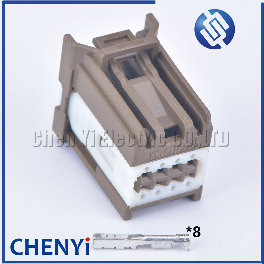 8 Pin auto connector BO amplifier wiring harness plug PCB car electric cable connector 34729-0081 34729-0082 34729-0080 For Ford