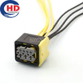 8 Pin Connector Waterproof 1.5mm Series Female Connector Motorcycle Electrical Harnesses Wiring Harness 2-1418479-1