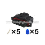 5Pin Connector Waterproof 3.5mm Male Female Connector Auto Wiring Harness Cable Socket 1928405136 1928403738