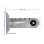 1pc Car Tire Tread  Depthometer Measuring Ruler Ruler Tread Depth Inspection Vernier Caliper Tool Depth Indicator Gauge Gage