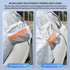 Universal Thicken Car Snow Cover Extra Large Windshield Hood Protection Cover Snowproof Anti-Frost Sunshade Protector Accessorie