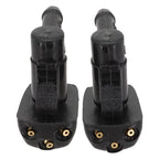 2Pcs Car Windscreen  Washer Jet  Spray Nozzle  For Hyundai For Tucson 986302E100 Dual Holes Windshield Nozzle Water Spray Jet
