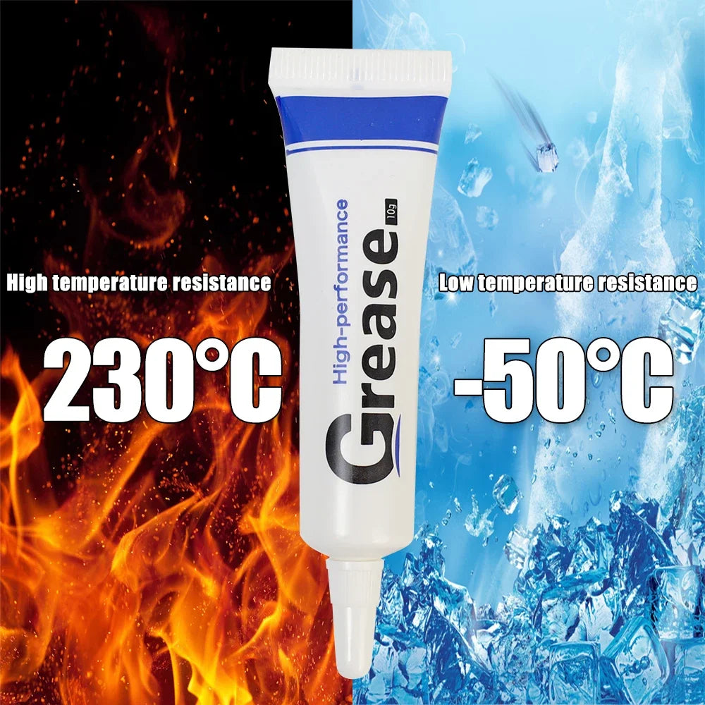 Silicone Lubricant Grease Waterproof Food Grade Lubricating Oil for O Rings Gear Tube Mounted Bearing Sealant Tyre Valve Grease
