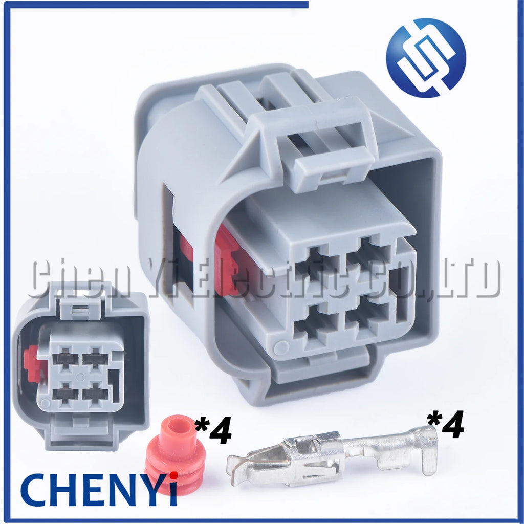 4 Pin Automobile waterproof connector Ignition coil assy plug 9654814480 26951960-3 For Peugeot 206 207 Citroen C2 C4 1.4 8V