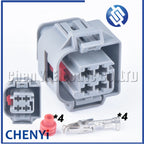 4 Pin Automobile waterproof connector Ignition coil assy plug 9654814480 26951960-3 For Peugeot 206 207 Citroen C2 C4 1.4 8V