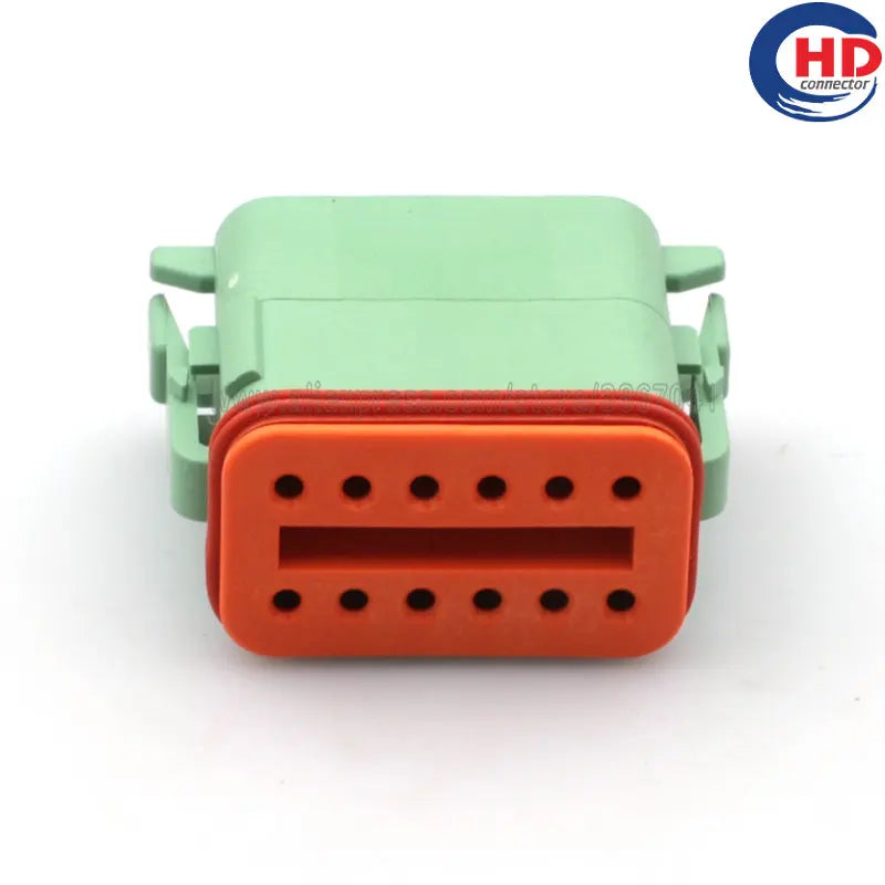 12pin auto waterproof electric plastic wire harness connector DT06-12SC