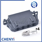 4 Pin 6.3 mm series female Automotive Blower Resistance Connector Wire harness Plug 1J0 972 754 1J0972754