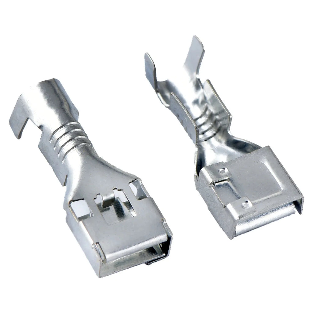 20 Pcs 7.8mm Female series Wiring Terminals Crimping Loose Cable Splice Brass tin-plating Pins DJ627A-7.8C G501 G503