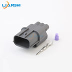 6189-0968 Grey lower slot is suitable for Honda daytime running light headlight width indicator light 3P wiring harness plug