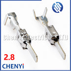 50 Pcs 2.8mm series Automotive Connector plug Wire Crimp Splice Pins 964286-1 185028-1 144431-1 1-962915-1 2-964300-1 929939-3