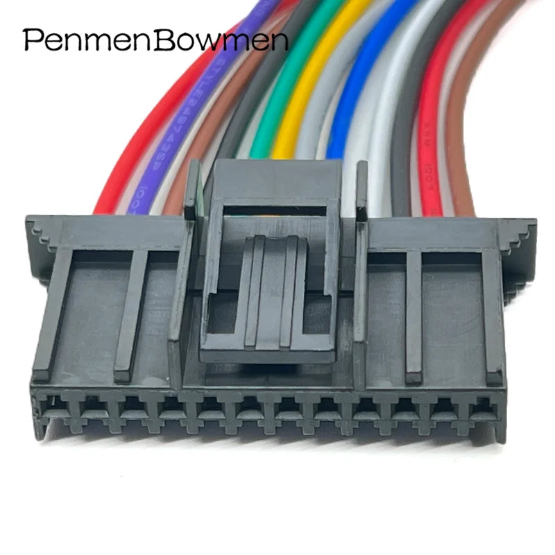 1 Set 12 Pin Car FCI Electrical Cable Connectors Female Wire Harness Plastic Housing Plug With Cable 211PC122S0017