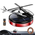 Solar Helicopter Car Air Freshener Fragrance Supplies Interior Accessories Novelty Propeller Flavoring Perfume Diffuser Amagi