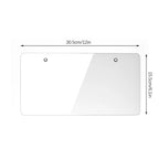1Pcs Clear Anti-Speed Red Light Toll Camera Stopper Plate Photos License Cover Frame