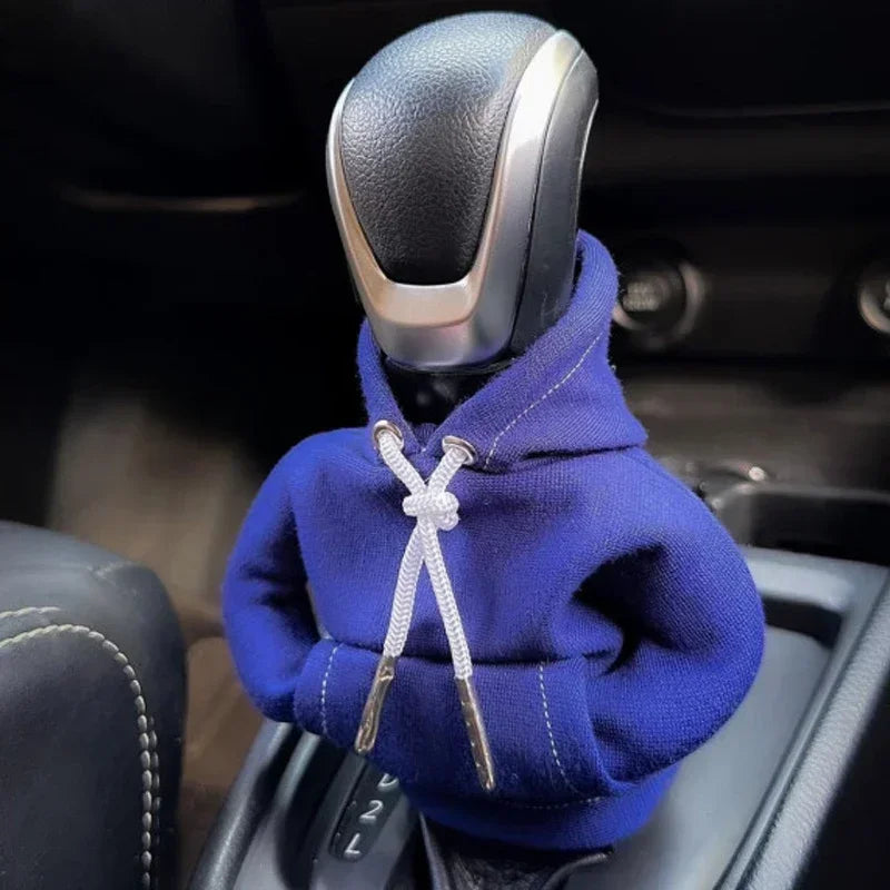 Hoodie Car Gear Shift Cove Shift Lever Handle Kit Creative Universal Car Gear Shift Hoodie Cover Decoration Car Interior Amagi