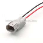 2PIN Male Female 2mm Waterproof Connector Fog Light Lamp Socket Reverse Radar Plug For Baojun Toyota RAV4 6188-0266