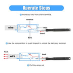 18 Pcs Car Cable Plug Removal Tool Pin Extractor Repair Remover Key Tools With Box Car Auto Cable Plug Remove Pin Puller
