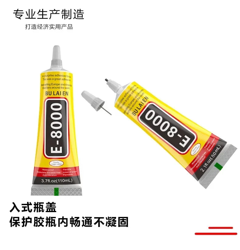 B-7000 Adhesive Jewelry Glue Craft/Repair Mobile Phone Touch Screen Epoxy Resin Rhinestone Craft Liquid with Precision Tip Amagi