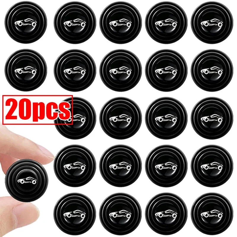 Car Door Shock Absorber Pads Buffer Bumper Anti-collision Shock Absorbing Gasket for Auto Sound Insulation Adhesive Stickers