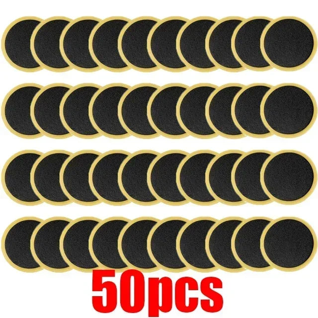Quick-Fix Glue-Free Bicycle Tire Repair Patche 1/30/50pcs Durable Protection for Mountain Road Bikes with Easy Application amagi