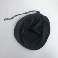 1pc Helmet Protective Drawstring Helmet Bag Pocket Black Dust Proof Helmet Bag Plush Soft Drawstring Pocket Helmet Storage Bag