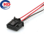6 Pin Connector Unsealed 0.6mm Series Male Female Connectors Cable Plug Motorcycle Electrical Harnesses 6Q0972716 1355082-1