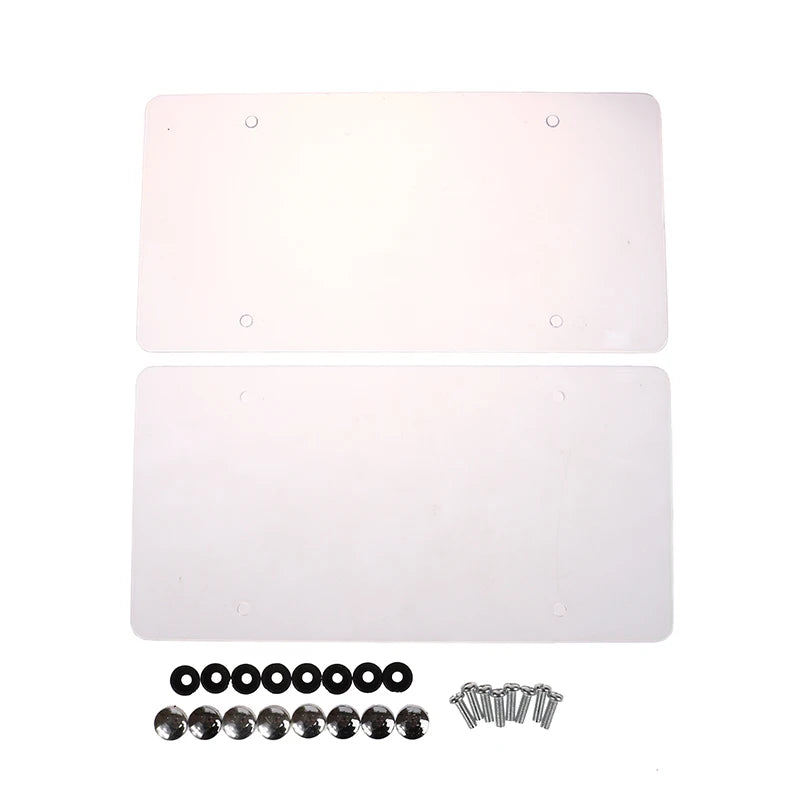 1Pcs Clear Anti-Speed Red Light Toll Camera Stopper Plate Photos License Cover Frame