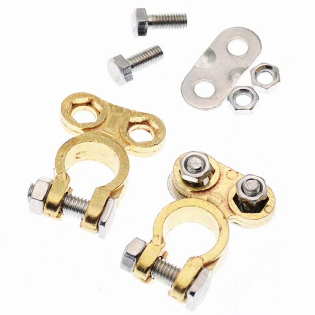 2 Pcs 12V Battery  Terminals Connectors Clamps For Leisure  Clamps Car Van Caravan Campervan  Quick Release Terminal