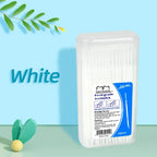 Brush Teeth Picking 100 PCs Boxed Plastic Toothpick Disposable Household Interdental Dental Floss Disposable Toothpick Amagi