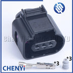 3 Pin female waterproof auto connector pressure sensor Wire harness Plug 8K0973703 8K0 973 703