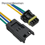 1 Set 3 Pin 0.6mm Auto Mirror Turn Signal Plug Plastic Housing Car Wiring Harness Sheath 52117-0241 52117-0341