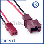 2 Pin Auto Seat microphone camera ambient light wire plug 1J0973119 1J0973332 3C0973119 3C0973332 1T0973119 1T097333
