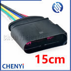 6 Pin 3.5mm female or male auto waterproof cable electrical pump connector ignition coil wire harness plug 1J0973726 1J0 973 726