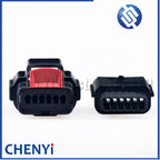 6 Pin Automotive waterproof connector Auto Air Flowmeter accelerator pedal plug Socket 31404-7110 31403-6110 For Buick Chevrolet