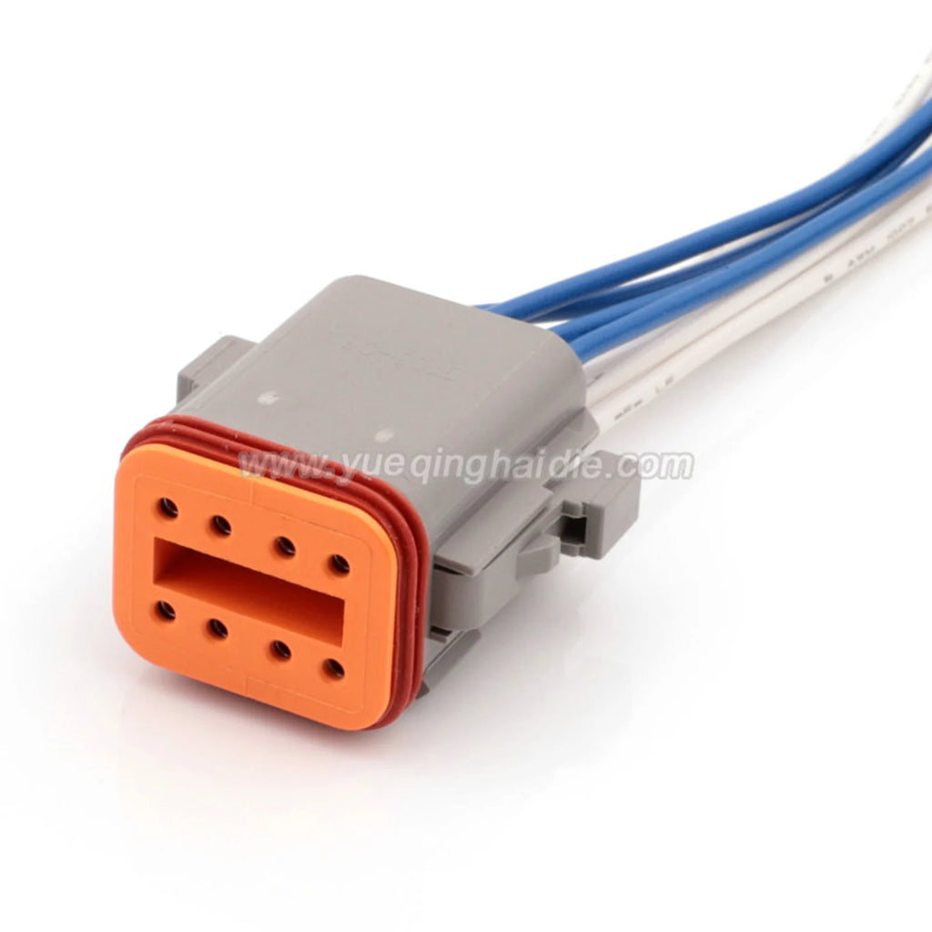 Deutsch DT 8Pin Connector Waterproof 1.6mm Auto Wire Harness Cable Plug DT04-8PA DT06-8SA DT04-08PA-E004 DT06-08SA-EP07