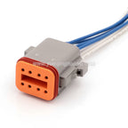 Deutsch DT 8Pin Connector Waterproof 1.6mm Auto Wire Harness Cable Plug DT04-8PA DT06-8SA DT04-08PA-E004 DT06-08SA-EP07