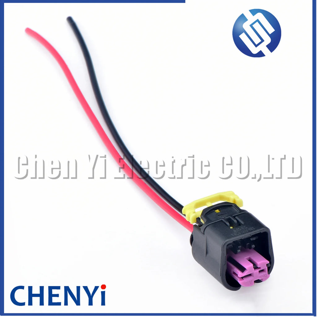 2 Pin Auto waterproof connector Crankshaft position sensor Fuel injector Wire harness plug 1928A00152 For Hyundai GDI Kia Suzuki