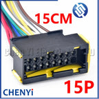 15 Pin 16P  Automobile connector Board Wire harness Plug 0001530022 964589-1 2-968814-2 968815-1 968814 29688142 For truck