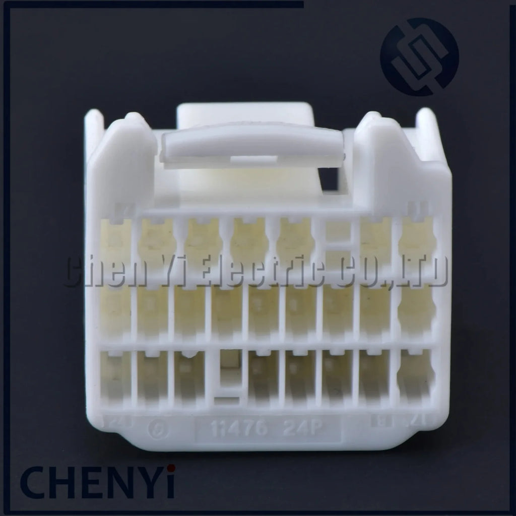 2 sets 24 Pin female auto electrical housing plug plastic wiring harness unsealed connector 353029-1 11476