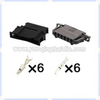 6Pin Connector 2.8mm Male Female Connectors Auto Wire Harness Cable Socket for Benz VW Audi 191972716 1J0972706 A0375453528