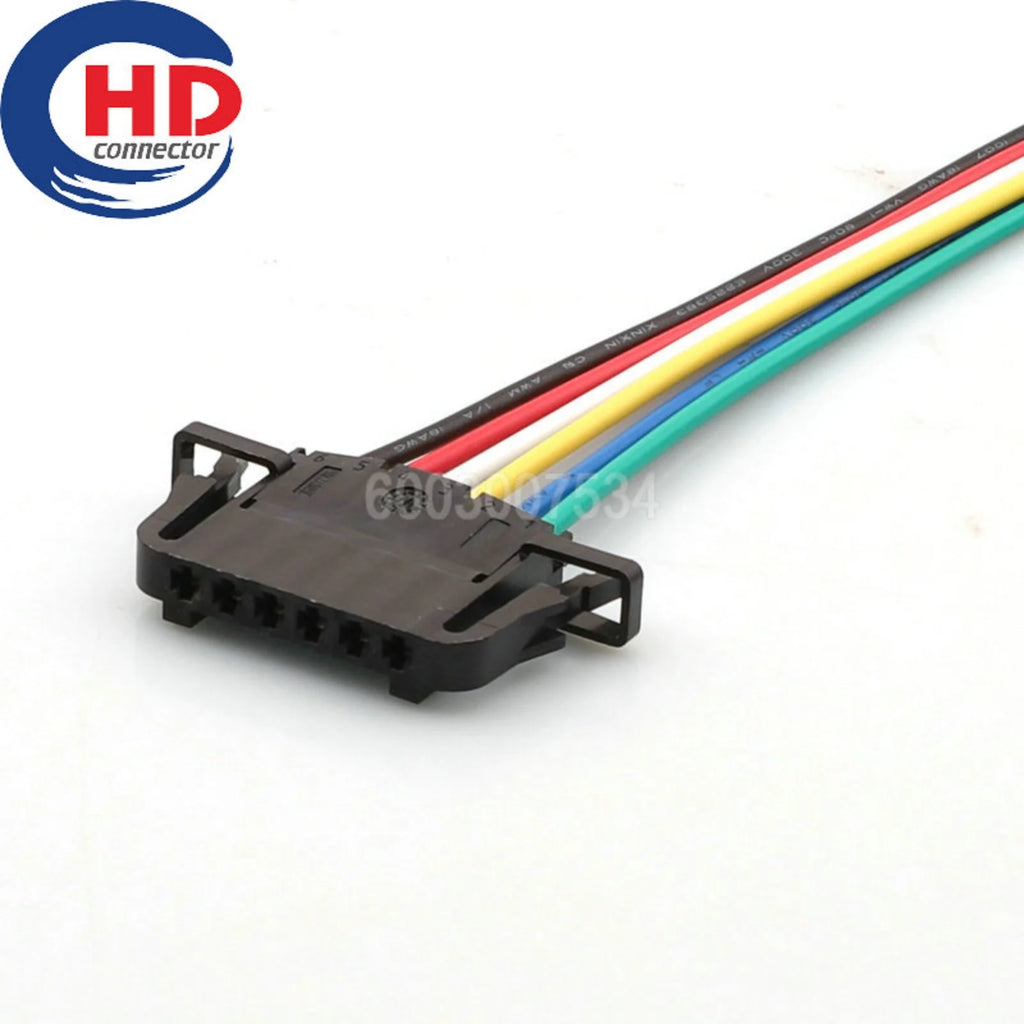 6 Pin Connector Unsealed 1.5mm Male Female Connectors Cable Motorcycle Electrical Harnesses Wiring Harness 3B0972706/1747251-1
