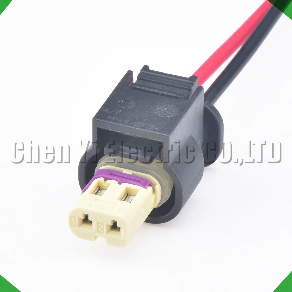 2-Pin Connector waterproof connector Injector solenoid valve camshaft 4H0973702 Vw