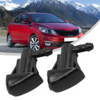 2Pcs Car Windscreen  Washer Jet  Spray Nozzle  For Hyundai For Tucson 986302E100 Dual Holes Windshield Nozzle Water Spray Jet