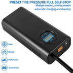 Nflate Your Car Tires 3000 Mah Wireless Tire Inflator Charging Handheld Inflator Pump Tram Motor Wireless Inflator Or Motorcycle